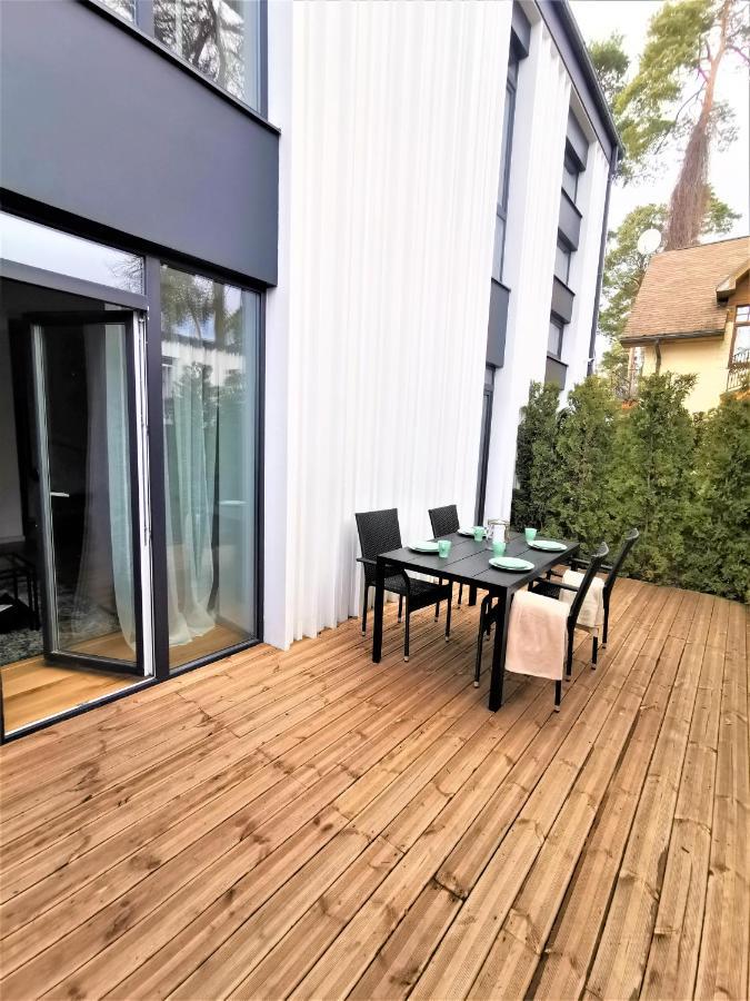 Design Apartment Loft Majori With Large Terrace Jurmala Ngoại thất bức ảnh